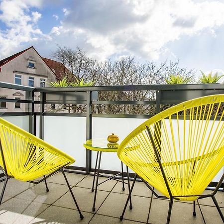 Homefy Come-Together Apartment - Balkon - Aufzug - Free Parking - Smart Tvs Essen Bagian luar foto