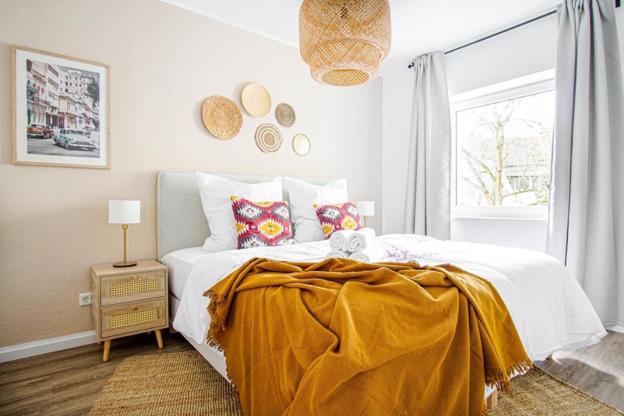 Homefy Come-Together Apartment - Balkon - Aufzug - Free Parking - Smart Tvs Essen Bagian luar foto